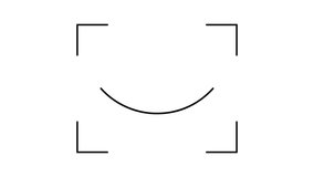 Iris recognition eye scan black line icon on white background. Biometric verification, secure identity authentication symbol. Simple line style for login, privacy and cyber security. - Powered by Shutterstock - Get 15% off with code: PIKWIZARD15