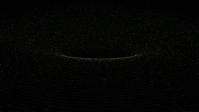Abstract Black Hole Accretion Disk with Orbiting Star Particles in Deep Space - Powered by Shutterstock - Get 15% off with code: PIKWIZARD15