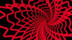 Neon Red Spiral Tunnel Vortex Abstract Motion Background Loop - Powered by Shutterstock - Get 15% off with code: PIKWIZARD15