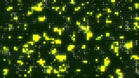 An abstract digital grid with glowing yellow pixels and data flow on a dark background, representing modern technology, data processing, and digital communication. - Powered by Shutterstock - Get 15% off with code: PIKWIZARD15