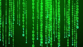 Neon Green Binary Code Digital Data Stream Background - Powered by Shutterstock - Get 15% off with code: PIKWIZARD15