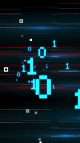 Animation of data processing over digital human with icons. Business, technology and digital interface concept digitally generated video.