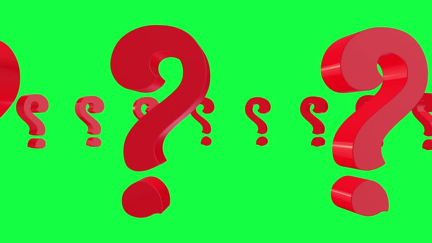 3d question mark icon animation concept of 3d question icon animation