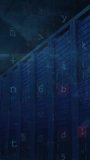 Animation of scientific data processing over computer servers. Medicine, connections, computing and data processing concept digitally generated video. - Powered by Shutterstock - Get 15% off with code: PIKWIZARD15