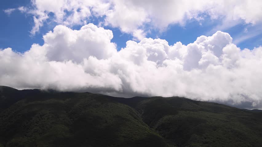 Hallasan National Park, Jeju island, South Korea, vibrant view of trail with a wooden ladder path stairs, trekking and climbing, stairway to Halla mountain summit, hiking in Korea, Jeju-do, sunny day