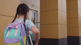 student textbook hands go to class, child school backpack goes educational classes, child kid girl daughter first grade student, american school, book child hand student, bell class, child school - Powered by Shutterstock - Get 15% off with code: PIKWIZARD15