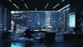 A robotic hand interacts with a holographic interface, showcasing advanced technology in a modern office. The scene highlights innovation and digital interaction in a sleek environment. Auvana - Powered by Shutterstock - Get 15% off with code: PIKWIZARD15