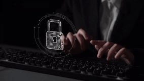 Cyber security protection and cyber security strategies against cyber threats, system hacks, digital breaches, network attacks, and safeguarding data with strong cyber security infrastructure. Muxer - Powered by Shutterstock - Get 15% off with code: PIKWIZARD15