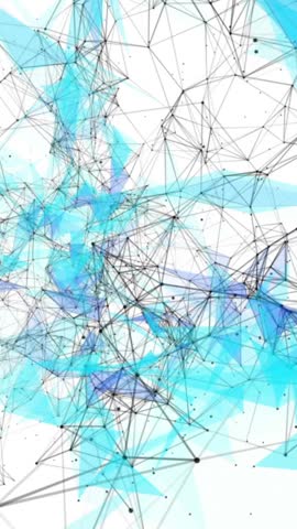 Animation of network of connections over data processing on white background. Global science, computing and digital interface concept digitally generated video.