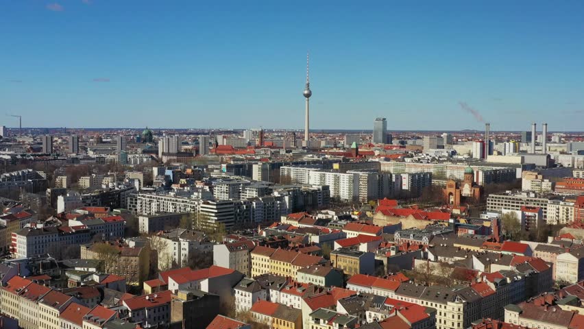 Aerial view of Berlin