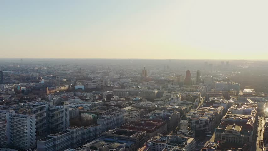 Aerial view of Berlin