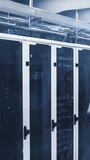Animation of data processing and analytics in modern server room environment. Technology, data analysis, digital, servers, network, computing - Powered by Shutterstock - Get 15% off with code: PIKWIZARD15