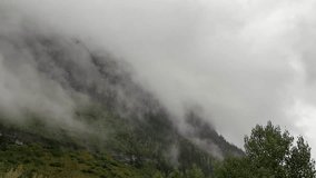 Countryside alpine region, nature outdoor retreat riany covered in morning mist fog - Powered by Shutterstock - Get 15% off with code: PIKWIZARD15