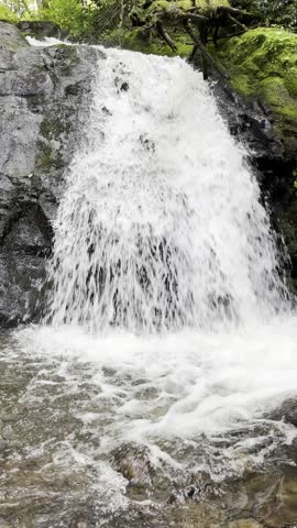Meigs Creek Cascade, Great Smoky Mountains National Park, Tennessee waterfall, Smoky Mountains, Meigs Creek Trail, cascade, forest waterfall, mountain stream, Appalachian Mountains, flowing water, lon