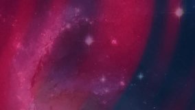 Beautiful cosmic nebula animation with glowing stars and deep space colors, perfect for motion backgrounds, video overlays, or cosmic-themed visuals. - Powered by Shutterstock - Get 15% off with code: PIKWIZARD15