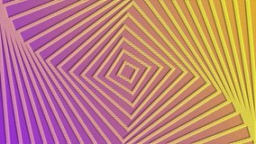 A hypnotic geometric animation featuring a series of rotating diamond shapes creating a 3D optical illusion effect. - Powered by Shutterstock - Get 15% off with code: PIKWIZARD15
