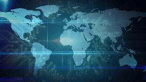 Code block illuminating Africa starting HUD circle expanding mapping icons connecting network. Technology, connectivity, data visualization, digital interface, network, cybersecurity, innovation - Powered by Shutterstock - Get 15% off with code: PIKWIZARD15