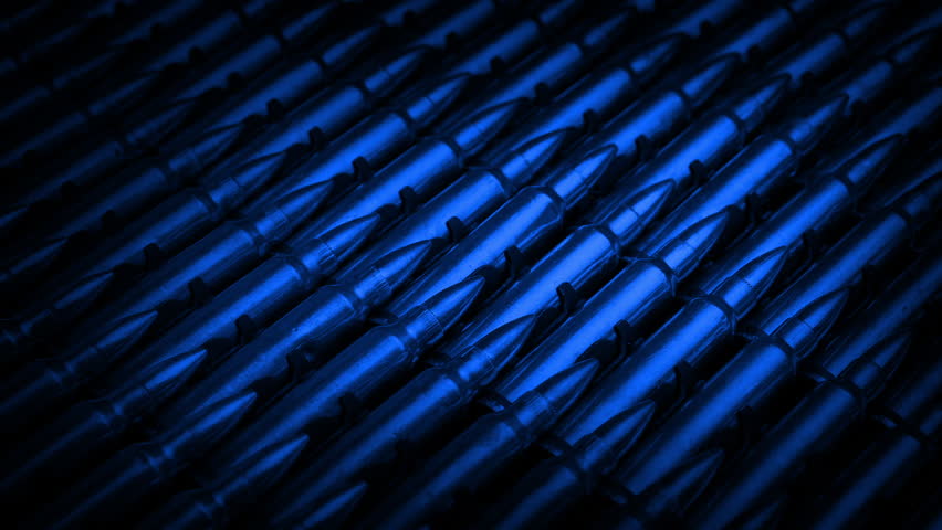 Passing Rows Of Bullets In The Dark