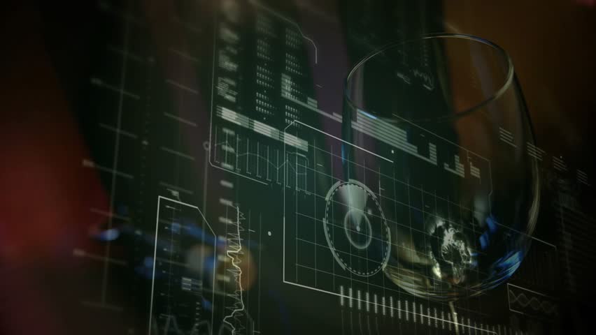 Screen showing chart pulsing into rotating globe, map fading, glass reflecting streaming data. Futuristic, data visualization, holographic, digital interface, technology, abstract, innovation - Powered by Shutterstock - Get 15% off with code: PIKWIZARD15