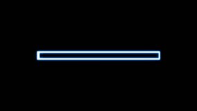 Blue neon loading bar progress indicator on black background progress bar loading indicator - Powered by Shutterstock - Get 15% off with code: PIKWIZARD15