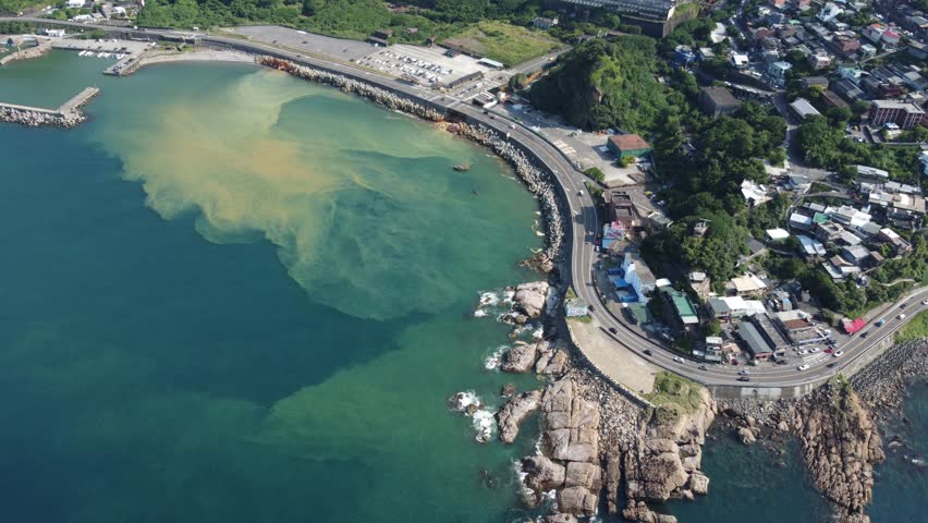 Yinyang Sea, Ruifang,New Taipei city in Taiwan 