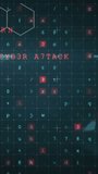 Animation of security warning, data processing and digital information flowing through network of screens on blue background. Global network and data processing concept digitally generated image. - Powered by Shutterstock - Get 15% off with code: PIKWIZARD15