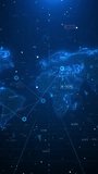 Advanced Technology Digital Data flow Global Earth Technology 3d connection Network Background. Worldwide Big Data Cloud. World Connections Light. Spinning Futuristic Earth Globe. Business Technology. - Powered by Shutterstock - Get 15% off with code: PIKWIZARD15
