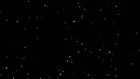 snow flakes slowly falling densely against black background. White snow overlay layer on black background, Real snow snowing on black background in cold winter season. very small snow flakes. - Powered by Shutterstock - Get 15% off with code: PIKWIZARD15