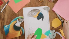 Creative Canva Collage for Education and Visual Art Learning — Modern Digital Artwork Design for Students and Teachers Exploring Creativity, Graphic Design, and Visual Composition in 4K Ultra HD - Powered by Shutterstock - Get 15% off with code: PIKWIZARD15