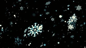 Winter and Holidays Background, Abstract beautiful winter background, snowflakes falling, 2025 holidays snow background, snow particles, white snow - Powered by Shutterstock - Get 15% off with code: PIKWIZARD15