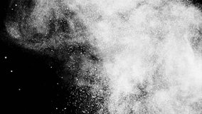 Falling Snow Animation Loop. Digitally generated falling snow loop animation over black background. - Powered by Shutterstock - Get 15% off with code: PIKWIZARD15