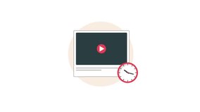 4k Video Player with Clock. Watch Time Concept Animation Video - Powered by Shutterstock - Get 15% off with code: PIKWIZARD15