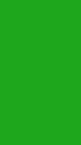 Spinning Stars with Light Spikes on Vertical Green Screen Background