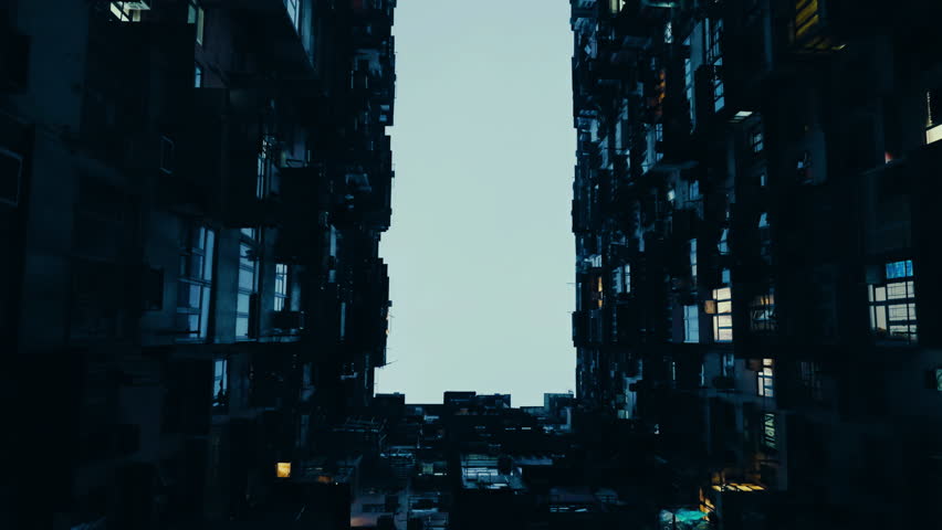 Residential buildings in Hong Kong, China