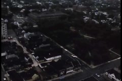 1960s - Silent unedited footage of aerials over the 1967 Detroit Riot aftermath.
