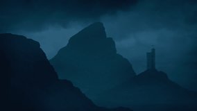 Castle In The Dark Misty Mountains
 - Powered by Shutterstock - Get 15% off with code: PIKWIZARD15