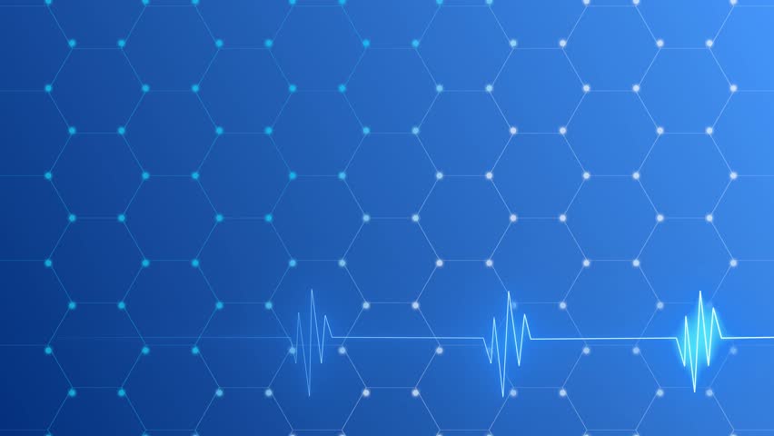 Dynamic Glowing EKG Line Digital Hexagon Network - Powered by Shutterstock - Get 15% off with code: PIKWIZARD15