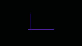 Data visualization animated bar graph loop for marketing presentations and business reports. Abstract purple background animated bar chart for technology growth and success statistics. - Powered by Shutterstock - Get 15% off with code: PIKWIZARD15