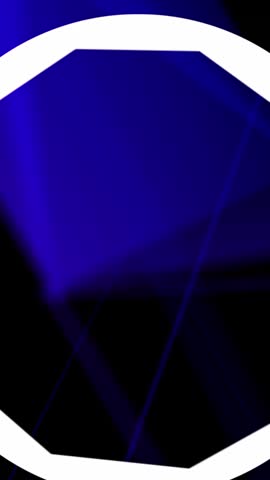 Animation of multiple white circle aperture opening and closing on seamless loop. colour, repetition and movement concept digitally generated video.