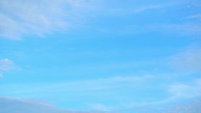 A sky timelapse video shows calm movement of soft clouds across a bright blue horizon, symbolizing peace, clarity, freedom, and balance, while evoking a sense of endless possibility. Time lapse.
 - Powered by Shutterstock - Get 15% off with code: PIKWIZARD15