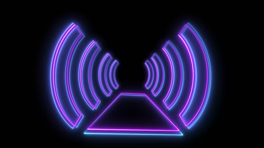 Futuristic Sci-Fi Tunnel with Neon Glowing Lights, Abstract Digital Technology Background Animation.
 Cyber Futuristic Tunnel Animation, Glowing Neon Sci-Fi Corridor, Virtual Reality Light Speed Motio - Powered by Shutterstock - Get 15% off with code: PIKWIZARD15