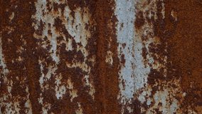 Heavily Rusted Corrugated Metal Sheet with Vertical Rust Streaks and Corrosion Patterns - Powered by Shutterstock - Get 15% off with code: PIKWIZARD15