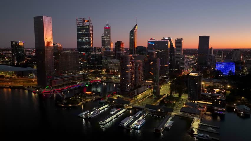 Aerial view of Perth