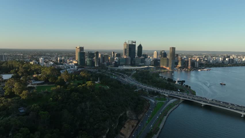 Aerial view of Kings Park