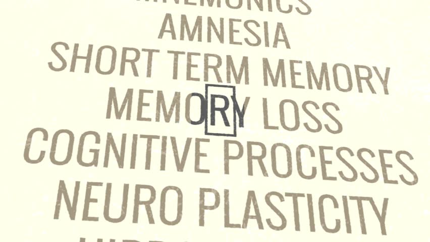 Memory 3D Scrolling Title Animation