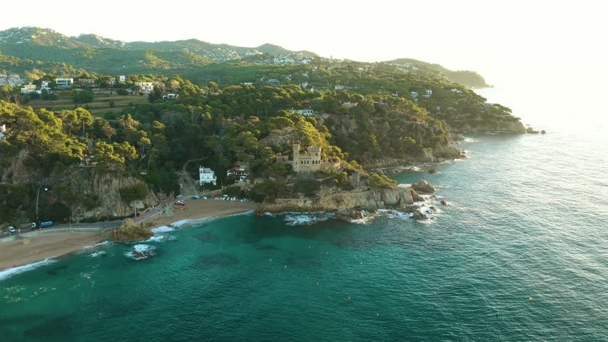 Castell de Lloret, Lloret de Mar, Costa Brava, Spain