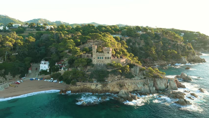 Castell de Lloret, Lloret de Mar, Costa Brava, Spain