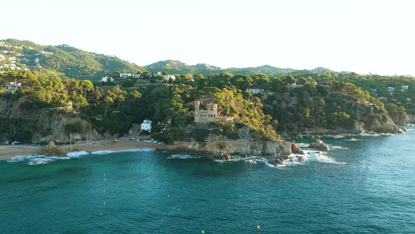 Castell de Lloret, Lloret de Mar, Costa Brava, Spain