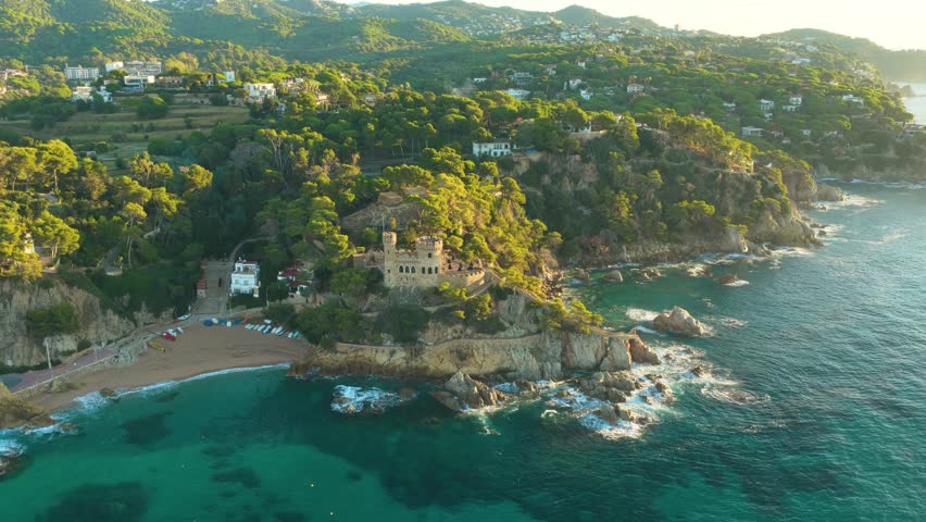 Castell de Lloret, Lloret de Mar, Costa Brava, Spain