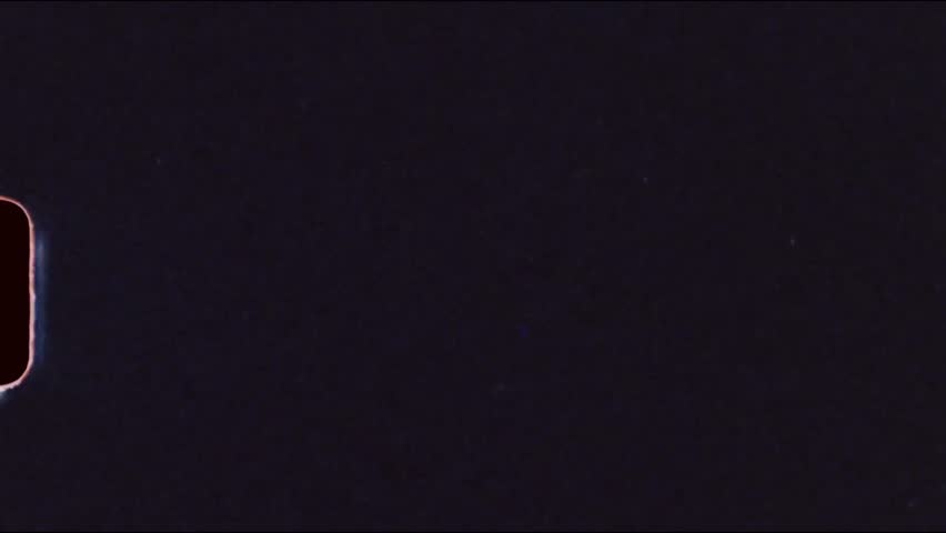 Super 8mm film look frame damage and dust